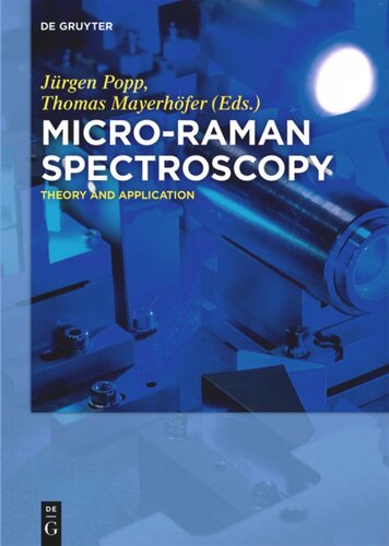 Microraman Spectroscopy Jürgen Popp Thomas Mayerhöfer