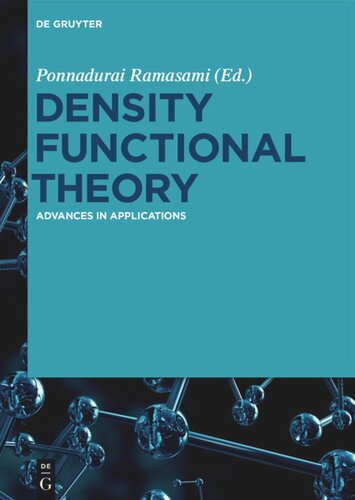 Density Functional Theory Advances In Applications