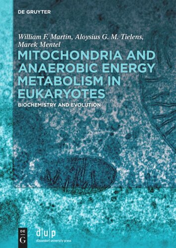 Mitochondria And Anaerobic Energy Metabolism In Eukaryotes Biochemistry And Evolution William F Martin Aloysius G M Tielens Marek Mentel