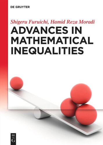 Advances In Mathematical Inequalities Shigeru Furuichi