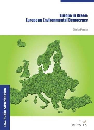 Europe In Green European Environmental Democracy Giulia Parola