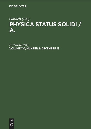 December 16 2nd Edition E Gutsche