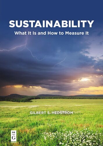Sustainability What It Is And How To Measure It Gilbert S Hedstrom