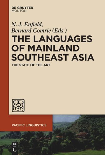 Languages Of Mainland Southeast Asia The State Of The Art Nj Enfield Editor Bernard Comrie Editor