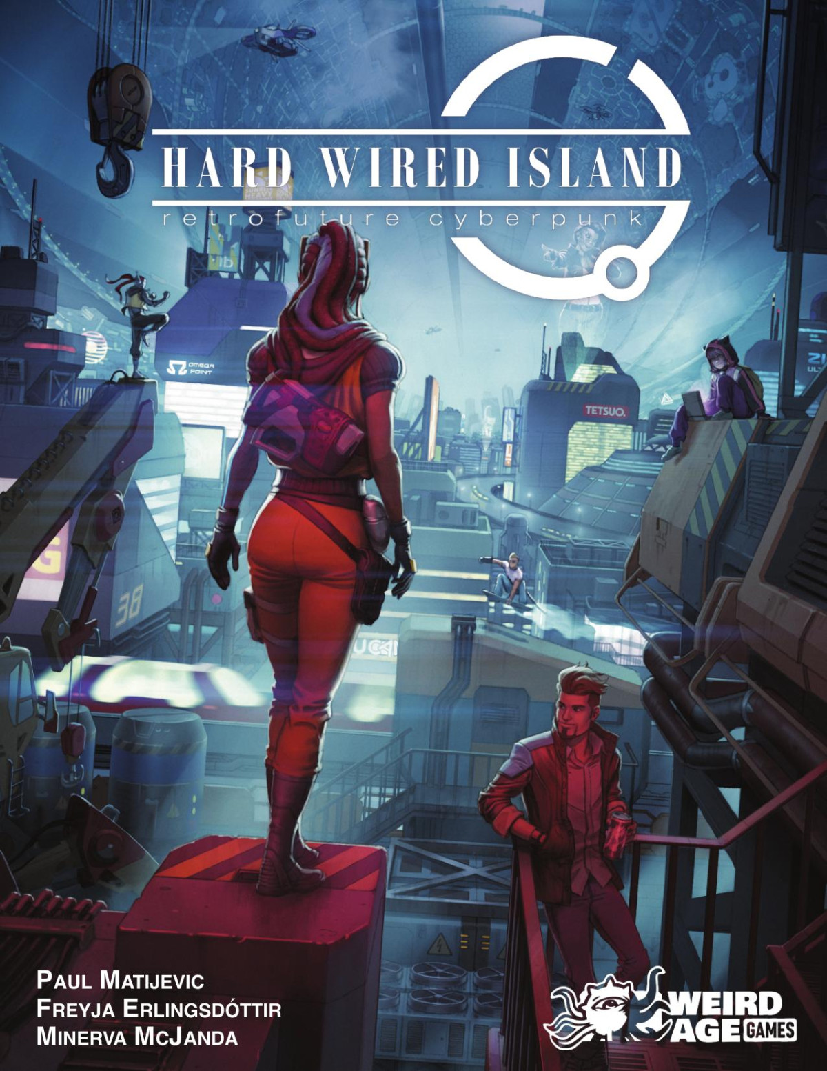 Hard Wired Island Rpg 1st Edition Paul Matijevic Freyja Erlingsdottir