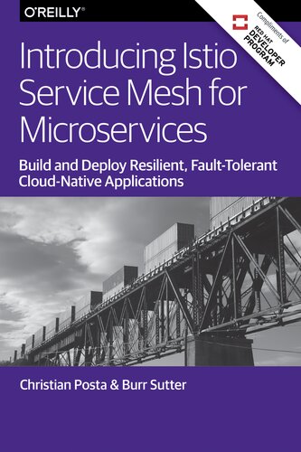 Introducing Istio Service Mesh For Microservices Christian Posta Burr Sutter