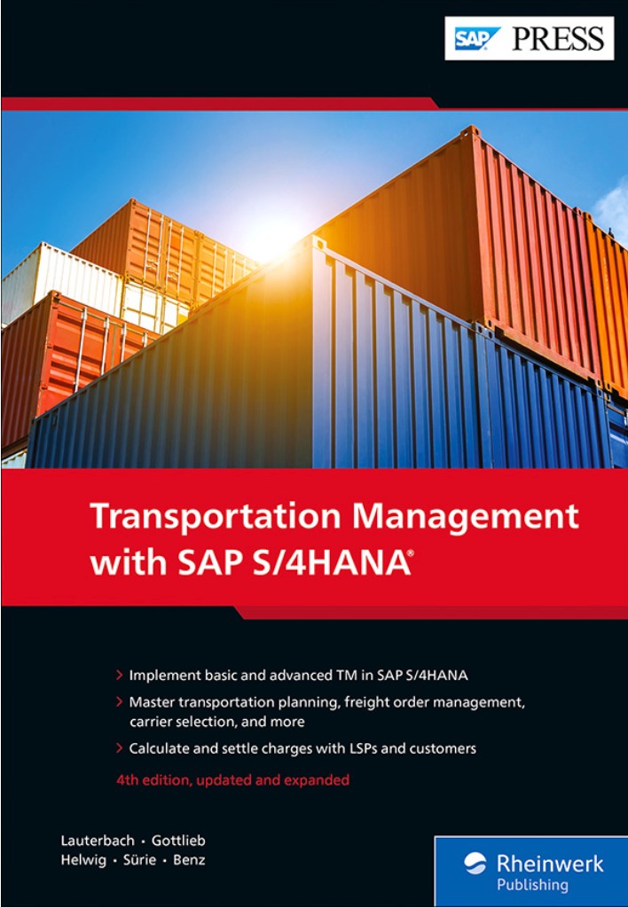 Transportation Management With Sap S4hana 4th Lauterbach Bernd Gottlieb