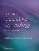 Te Lindes Operative Gynecology Victoria Handa Linda Van Le