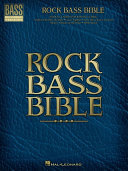 Rock Bass Bible Hal Leonard Corp