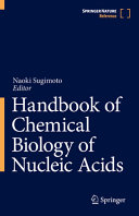 Handbook Of Chemical Biology Of Nucleic Acids Naoki Sugimoto