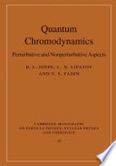 Quantum Chromodynamics Perturbative And Nonperturbative Aspects B L Ioffe