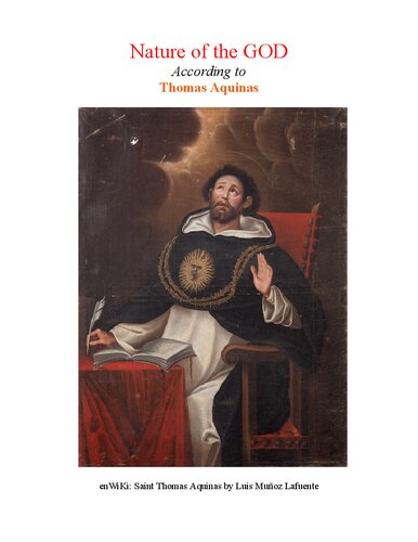 Nature Of The God According To Thomas Aquinas 2023th Edition Thomas Aquinas