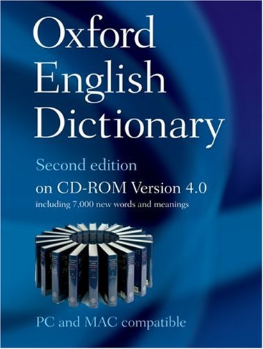 Oxford English Dictionary Software 40 Oed Editors
