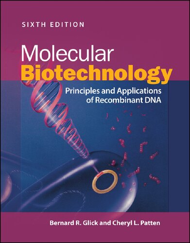 Molecular Biotechnology 6th Edition Bernard R Glick Cheryl L Patten
