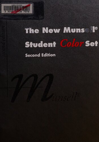 The New Munsell Student Color Set Second Edition 2nd Edition Jim Long