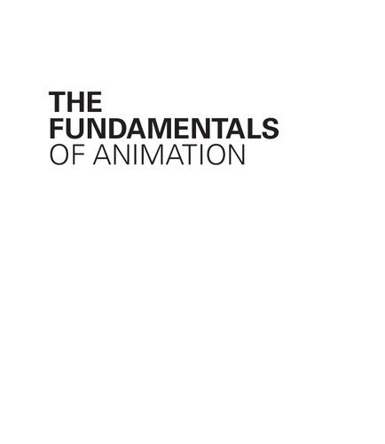 The Fundamentals Of Animation Paul Wells And Samantha Moore