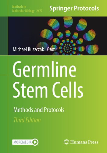 Germline Stem Cells 3rd Edition Michael Buszczak
