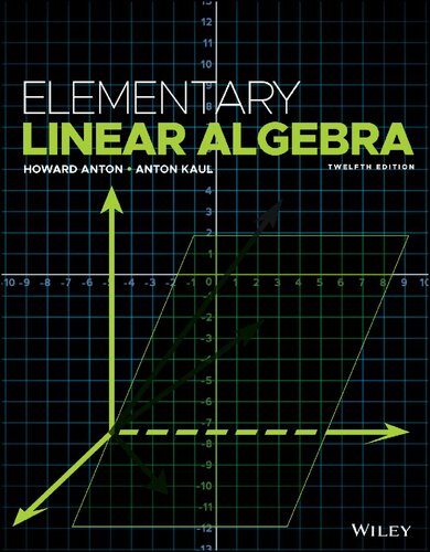 Elementary Linear Algebra 12th Edition Howard Anton