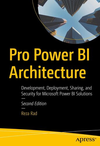 Pro Power Bi Architecture 2nd Edition Reza Rad