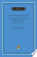 Genealogy Of The Pagan Gods Giovanni Boccaccio