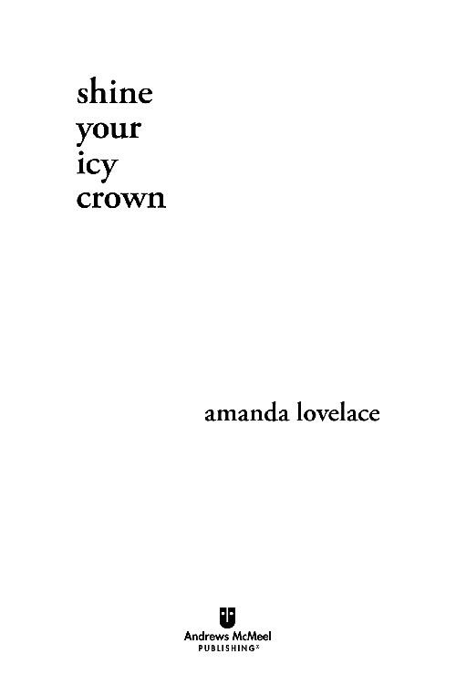 Shine Your Icy Crown You Are Your Own Fairy Tale Amanda Lovelace Ladybookmad