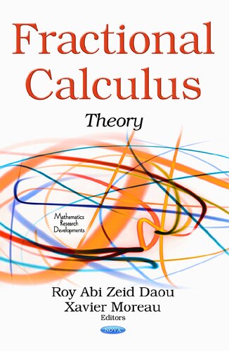 Fractional Calculus Theory Roy Abi Zeid Daou