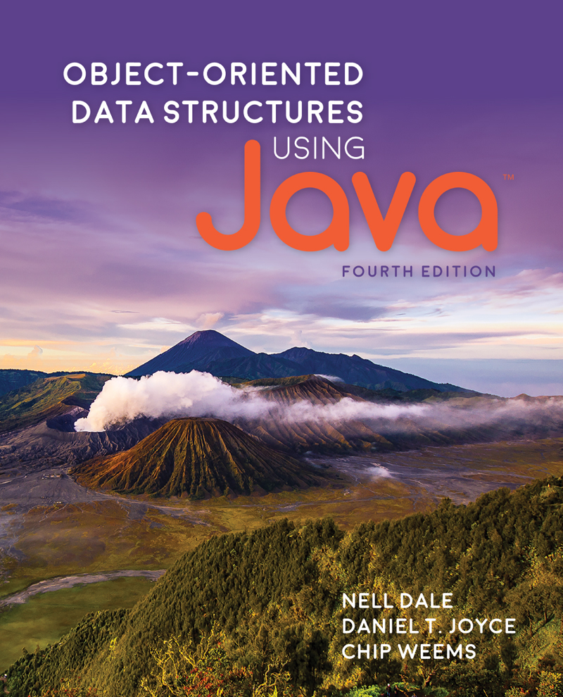 Objectoriented Data Structures Using Java Dale Nell Joyce Daniel T Weems