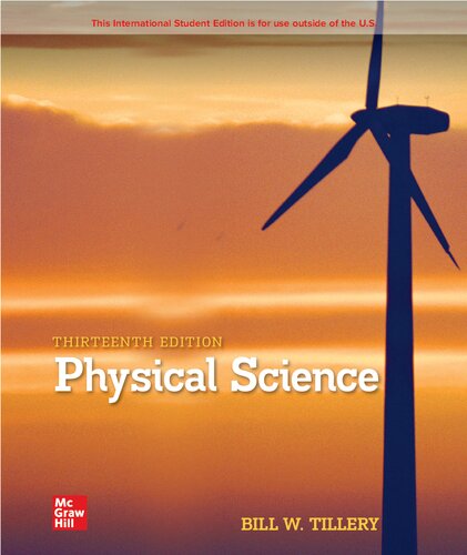 Physical Science 13th Edition 13th Edition Bill W Tillery Stephanie J Slater Timothy F Slater