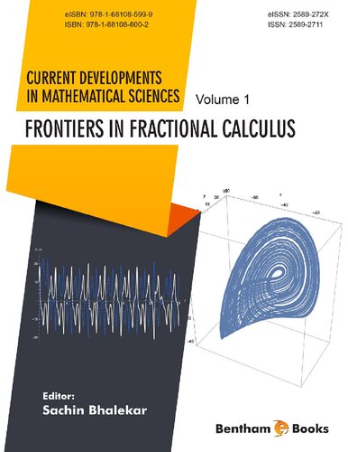 Frontiers In Fractional Calculus Current Developments In Mathematical Sciences Sachin Bhalekar