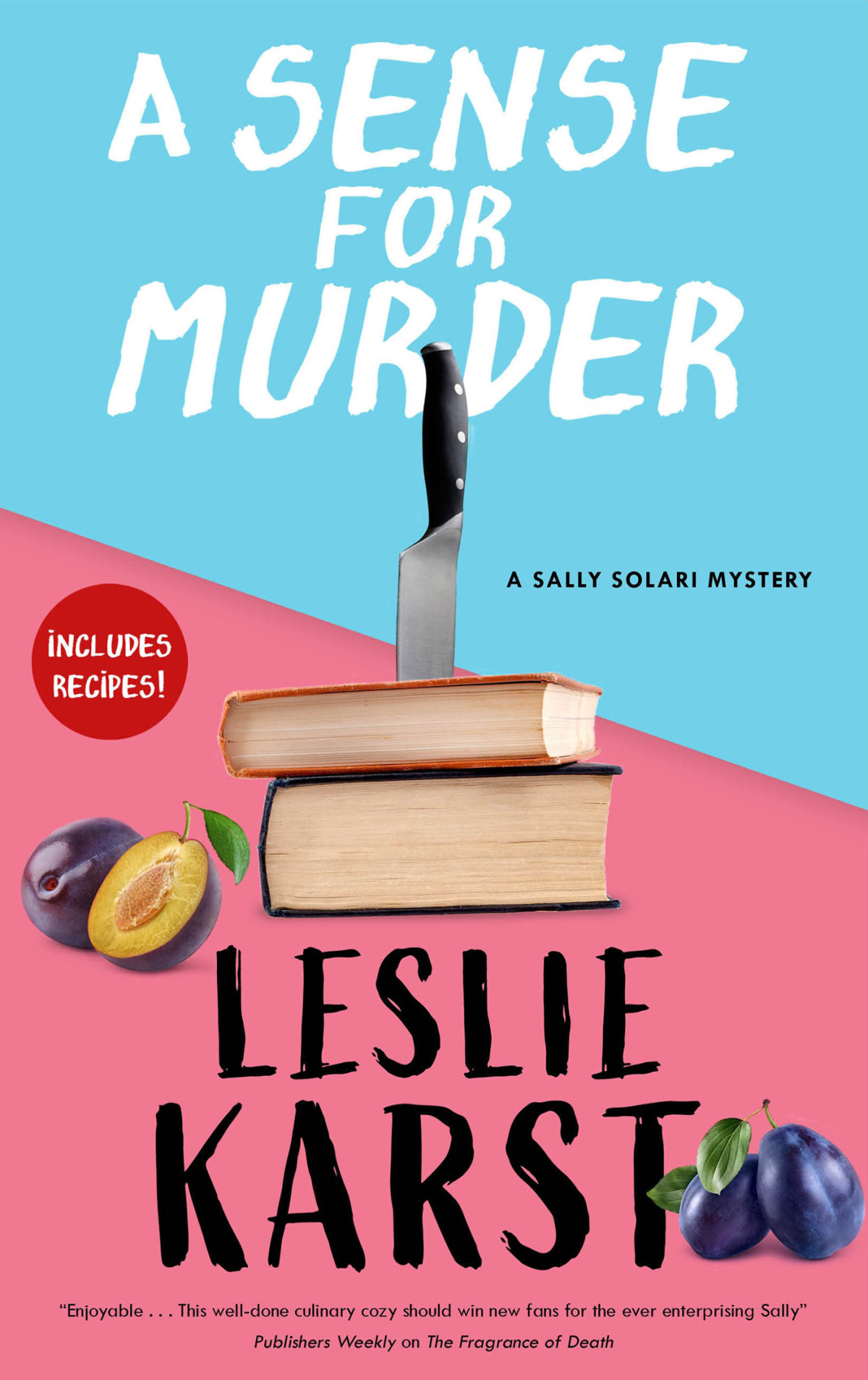 A Sense For Murder Leslie Karst