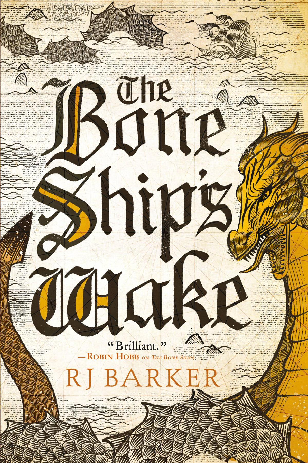 The Bone Ships Wake Rj Barker