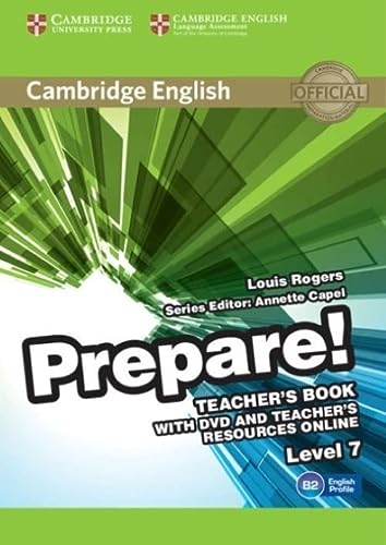 Cambridge English Prepare Level 7 Teachers Book With Dvd And Teachers Resources Online 1st Edition Rogers