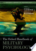 The Oxford Handbook Of Military Psychology Janice H Laurence