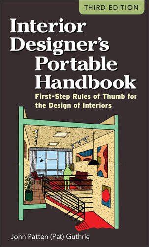 Interior Designers Portable Handbook 3rd Edition Pat Patten Pat Guthrie