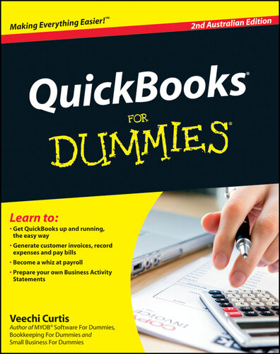 Quickbooks For Dummies 2nd Australian Edition Veechi Curtis