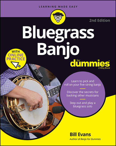 Bluegrass Banjo For Dummies Book Online Video Audio Instruction 2nd Bill Evans