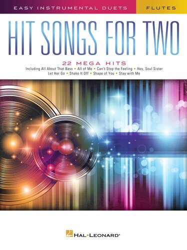 Hit Songs For Two Fluteseasy Instrumental Duets Hal Leonard Corp