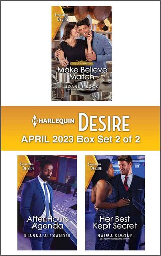 Harlequin Desire April 2023box Set 2 Of 2 Joanne Rock Kianna Alexander Naima Simone