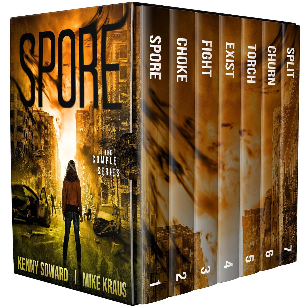 Spore 17 The Complete Series Thrilling Postapocalyptic Adventure Kenny Soward