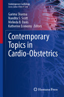 Contemporary Topics In Cardioobstetrics 1st Garima Sharma Editor