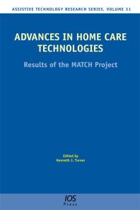 Advances In Home Care Technologies Results Of The Match Project 1st Edition K J Turner