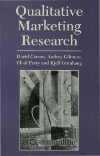 Qualitative Marketing Research 1st Edition David J Carson Audrey Gilmore Chad Perry Kjell Gronhaug