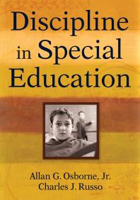 Discipline In Special Education 1st Edition Jr Allan G Osborne Charles Russo