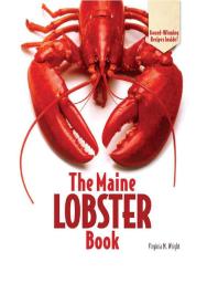 The Maine Lobster Book Virginia M Wright