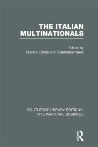 The Italian Multinationals Rle International Business Fabrizio Onida Gianfranco Viesti