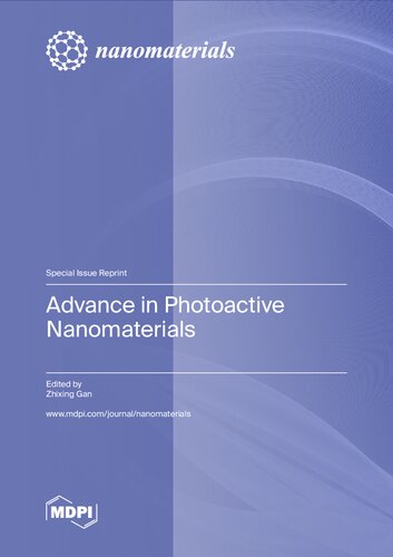 Advance In Photoactive Nanomaterials Gan Z Ed