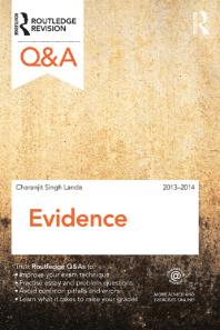 Qa Evidence 20132014 10th Edition Charanjit Singh Charanjit Singh Landa
