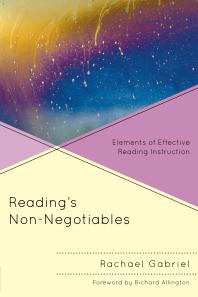Readings Nonnegotiables Elements Of Effective Reading Instruction Rachael Gabriel