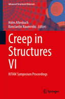 Creep In Structures Vi Iutam Symposium Proceedings Holm Altenbach