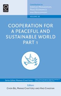 Cooperation For A Peaceful And Sustainable World Chen Bo Manas Chatterji Hou Chaoyan Manas Chatterji